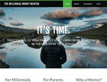 Tablet Screenshot of millennialmoneymentor.com